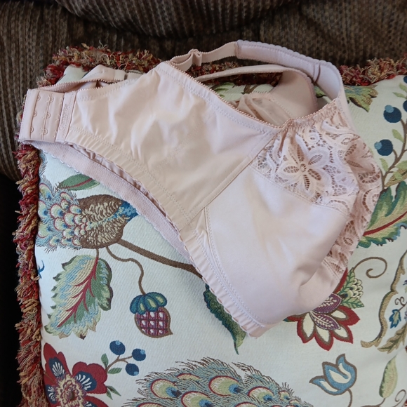Glamorise Bra Magic Lift 38G Cotton Lined Style 1001  NWOT BEIGE - Picture 3 of 6